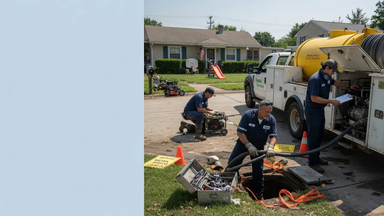 Septic Tank Pumping in East Peoria, IL near me
